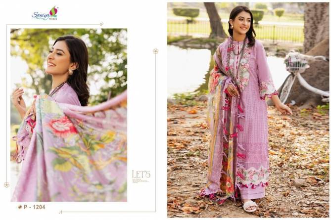 Adan Libas Chikankari Vol 12 Cambric Cotton Pakistani Suits Catalog